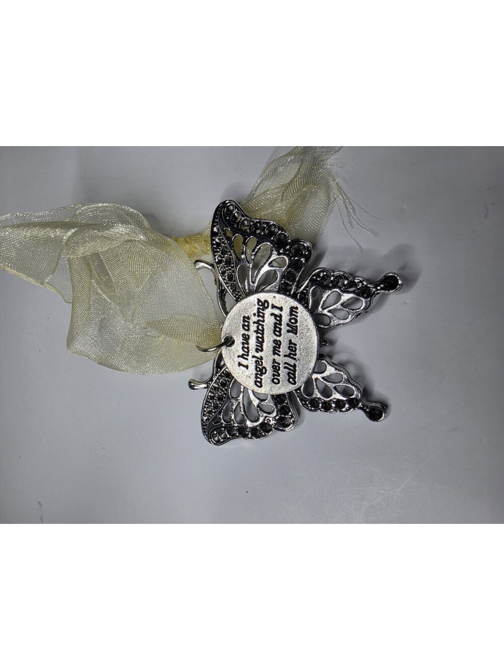 Beautifull Hanging Memorial butterfly Decoration- Mom